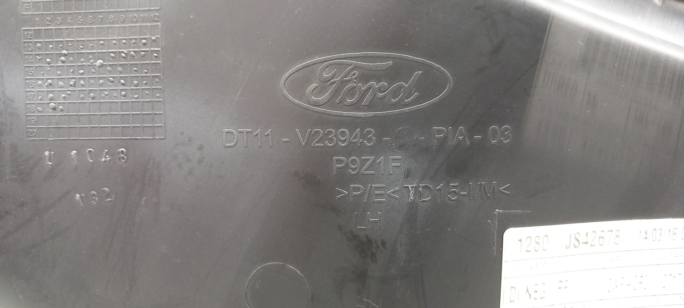 Forra porta / quartela frente esquerda FORD Transit Connect II (V408) Imagem-3