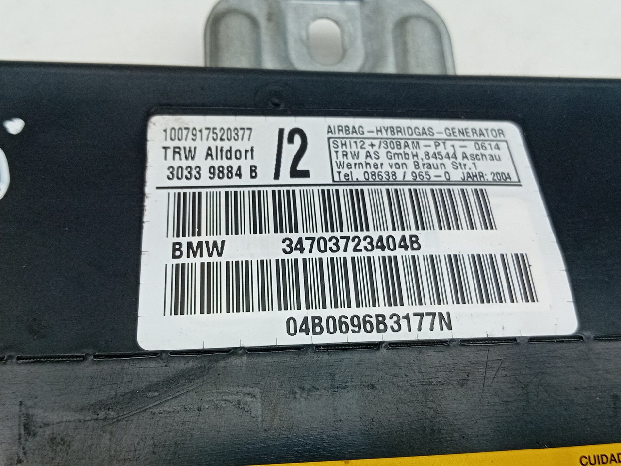Right Front Side Airbag BMW X5 (E53) Imagem-3