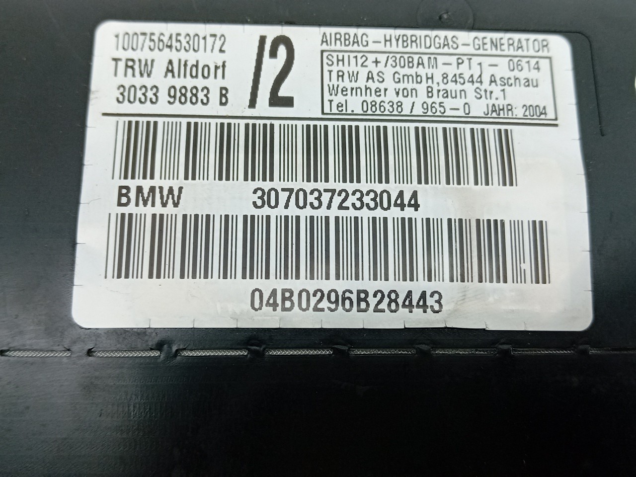 Airbag Lateral Delantero Izquierdo BMW X5 (E53) Imagem-2
