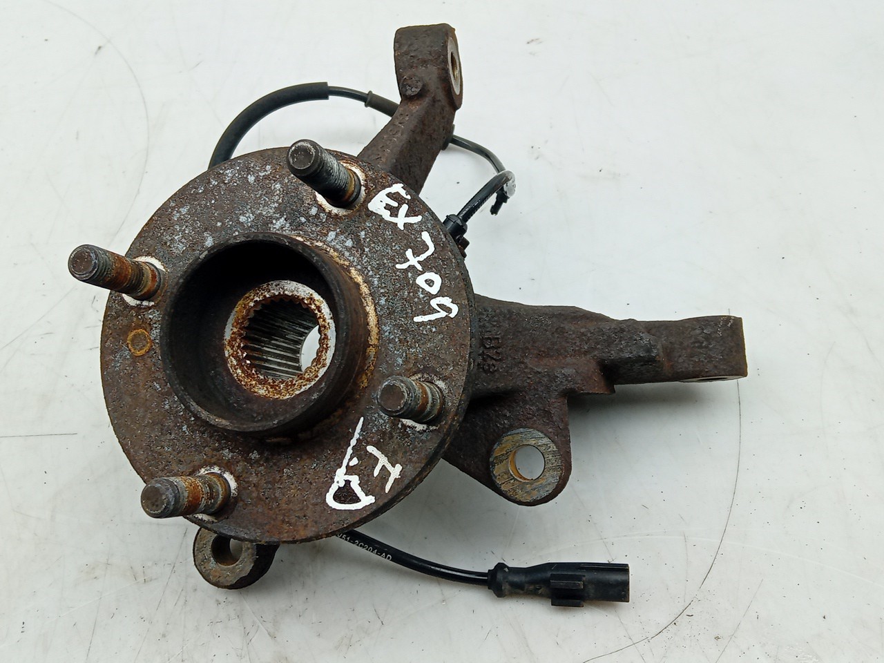 Manga de eixo frente direita