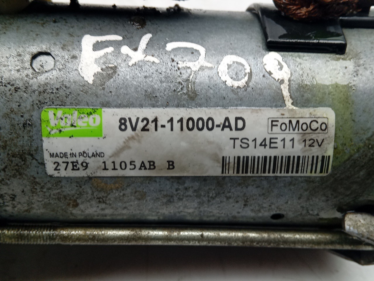 Motor de arranque FORD Fiesta VI (CB1, CCN) Imagem-3