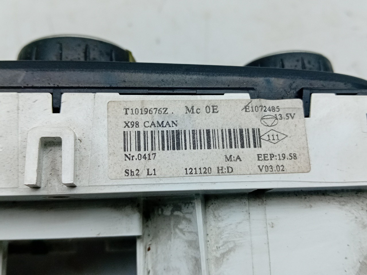 Bouton / interrupteur climatisation RENAULT Clio IV (BH_) Imagem-2