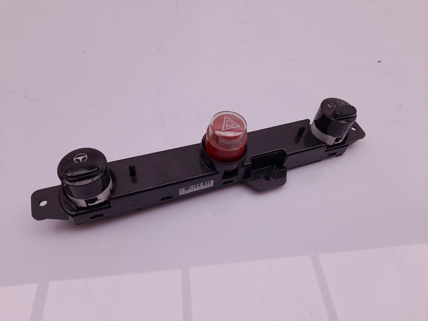 Botão / interruptor 4 piscas FIAT 500 (312_) Imagem-5