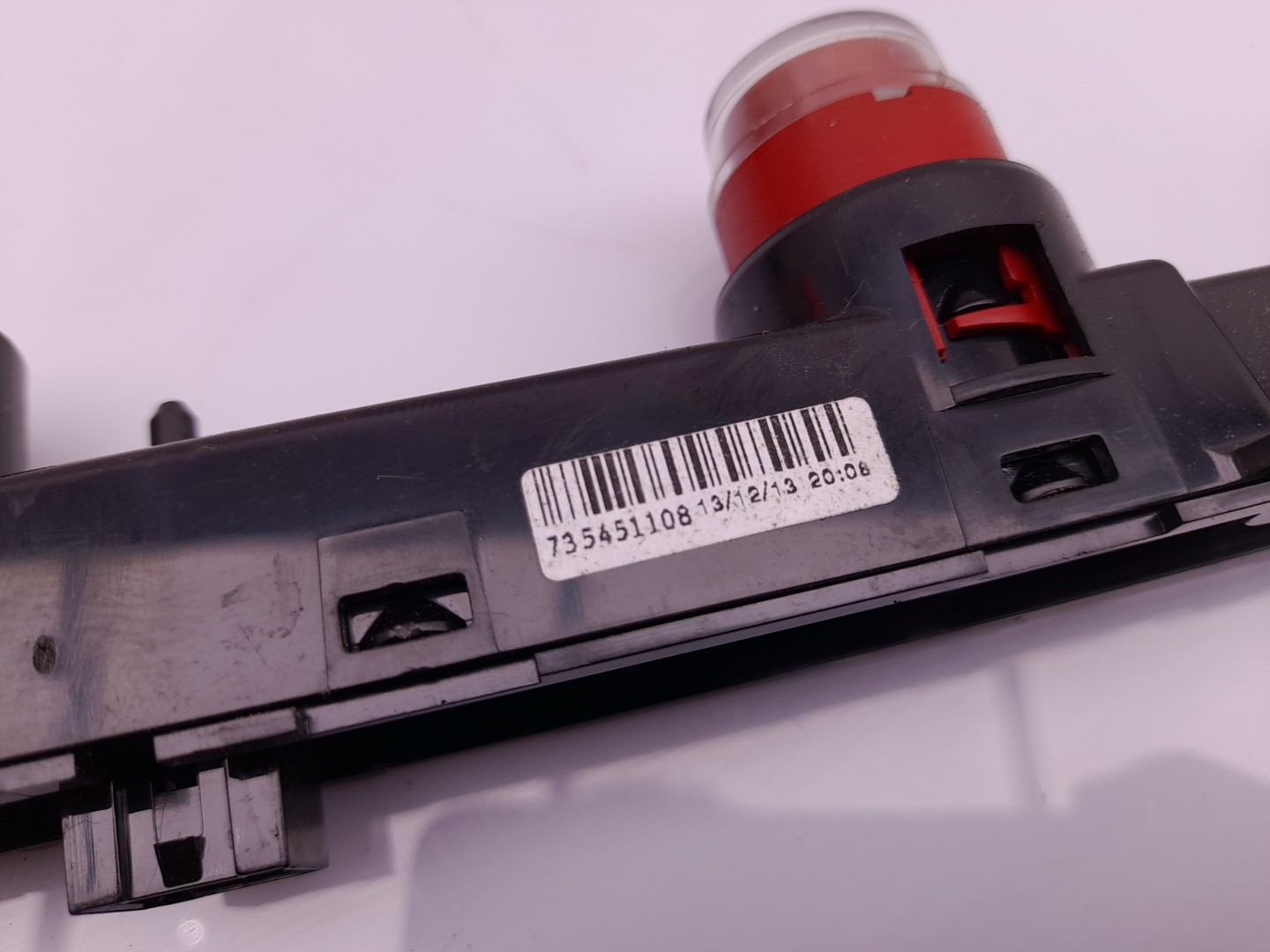 Botão / interruptor 4 piscas FIAT 500 (312_) Imagem-7