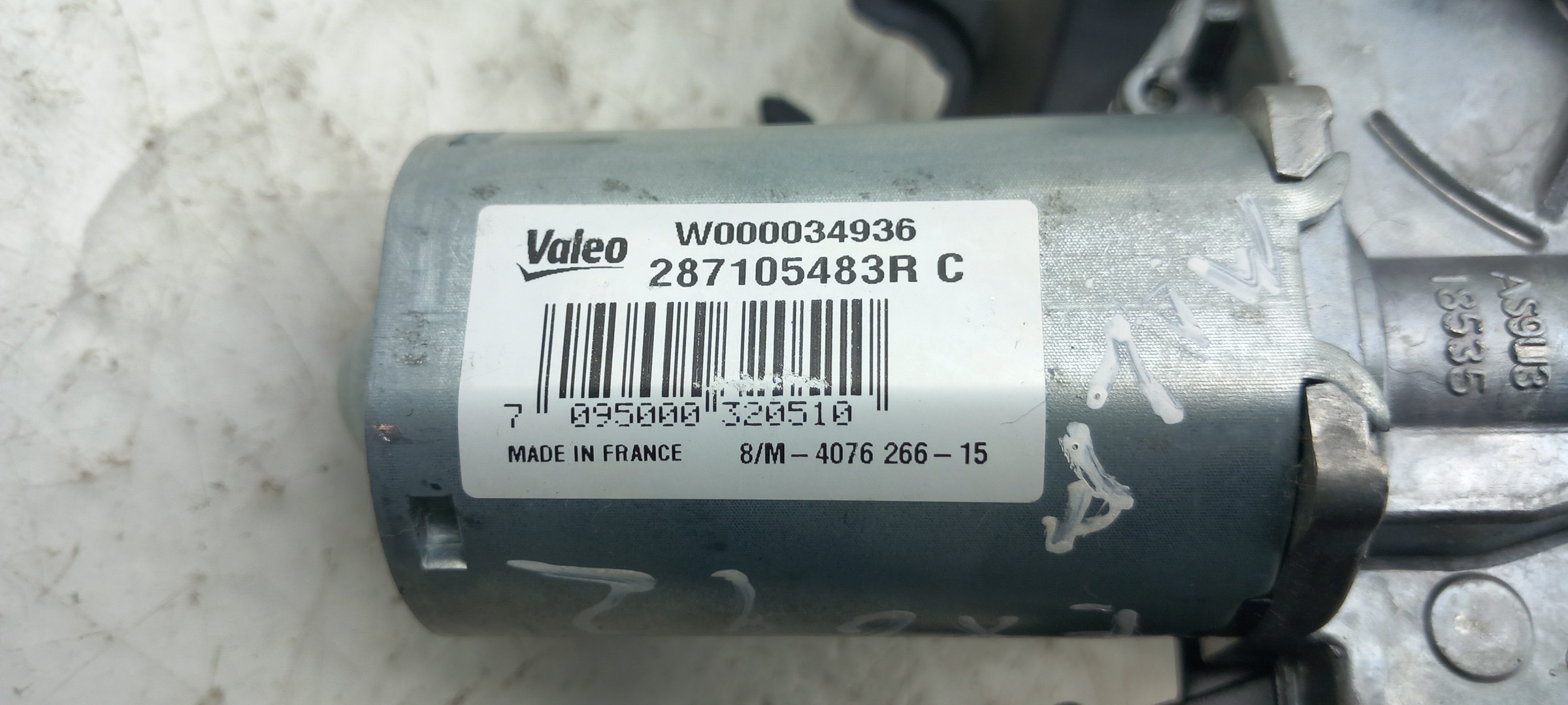 Rear Wiper Motor RENAULT Zoe (BFM_) Imagem-3