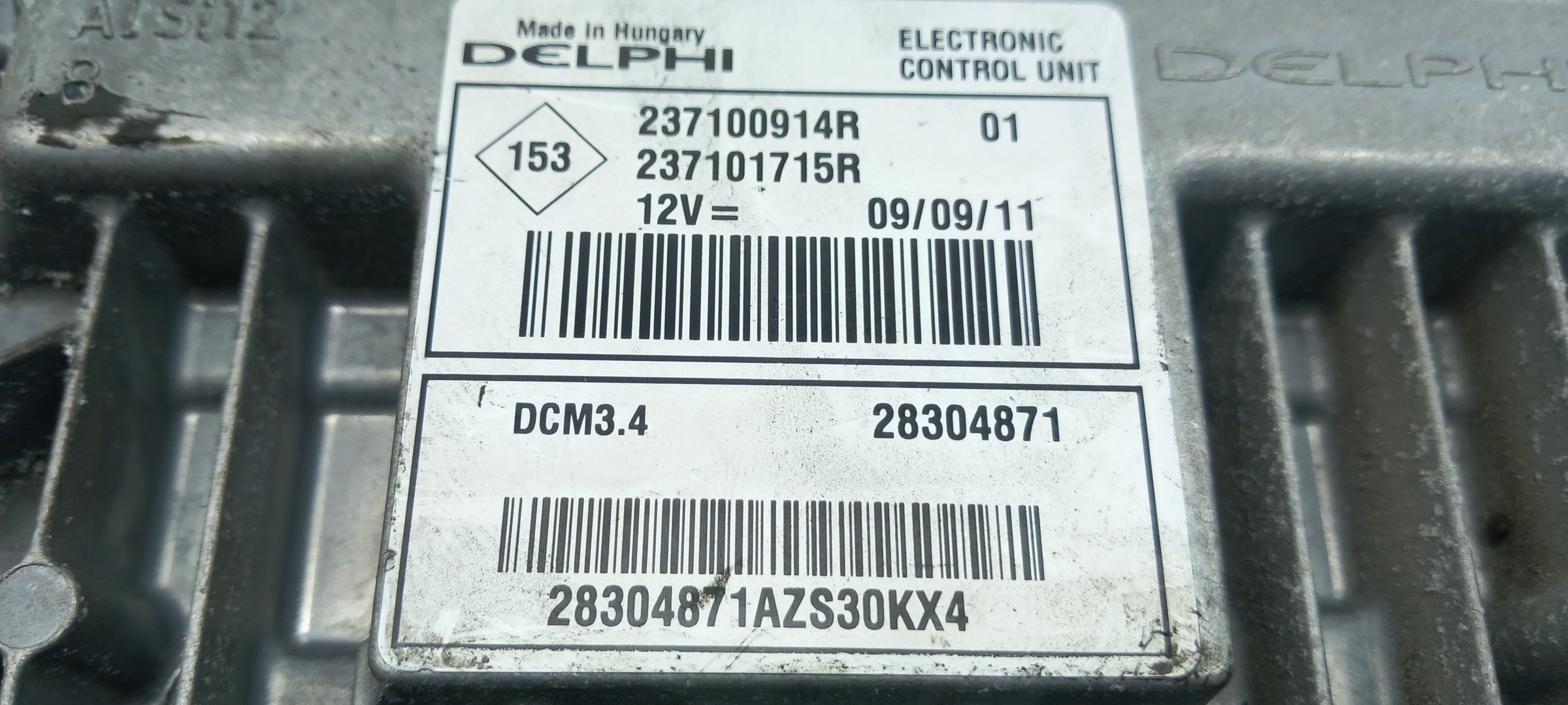 Calculateur /  Unité de contrôle moteur RENAULT Megane III Coupé (DZ0/1_) Imagem-3