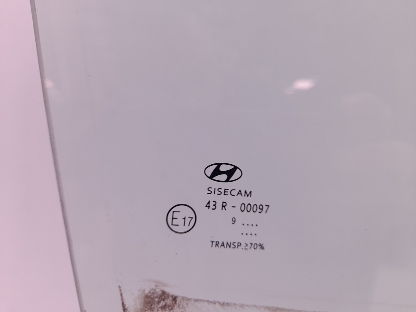 Right front door glass HYUNDAI i20 (GB) Imagem-1