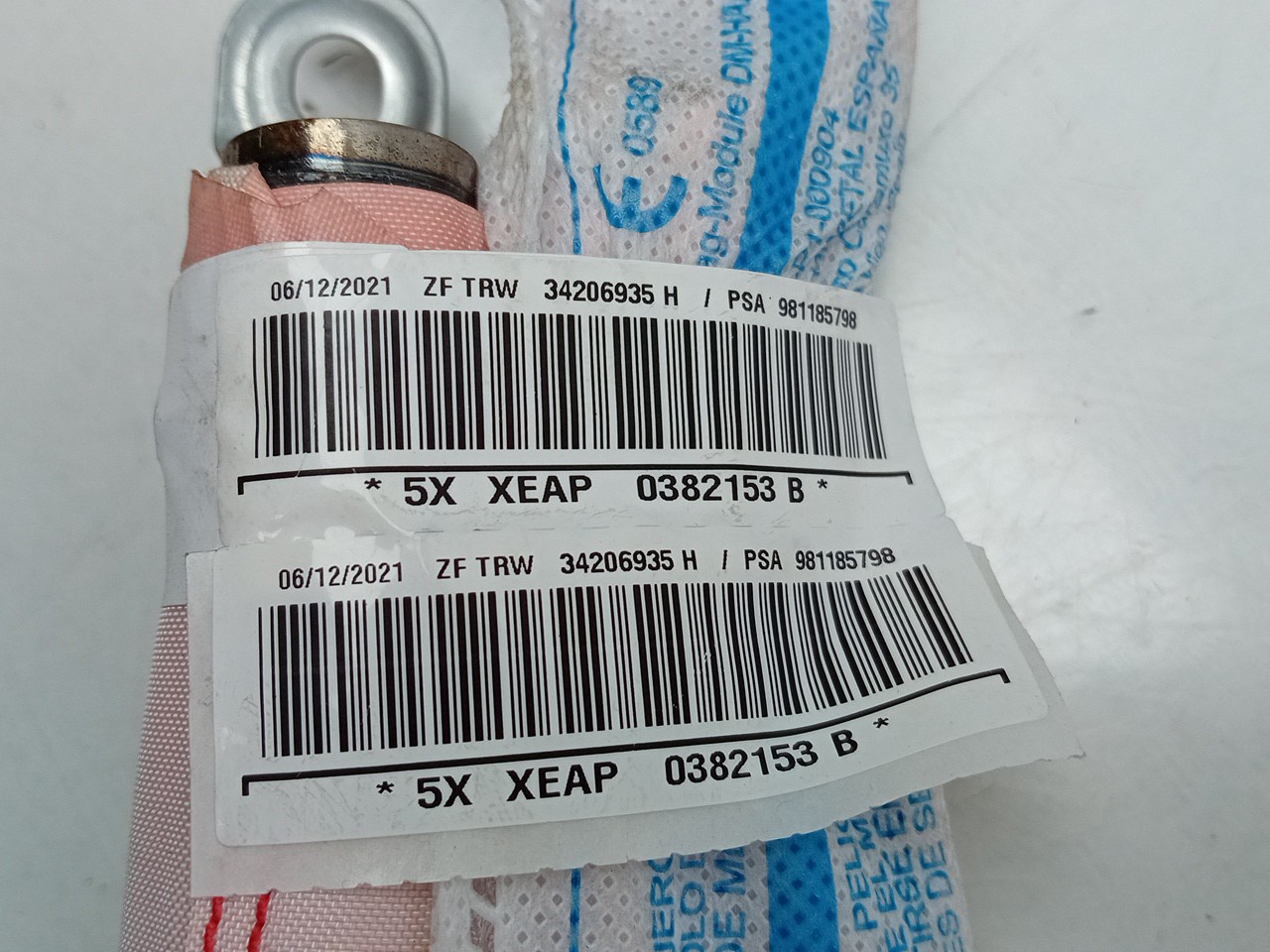 Right Curtain Airbag CITROËN C3 III (SX) Imagem-2