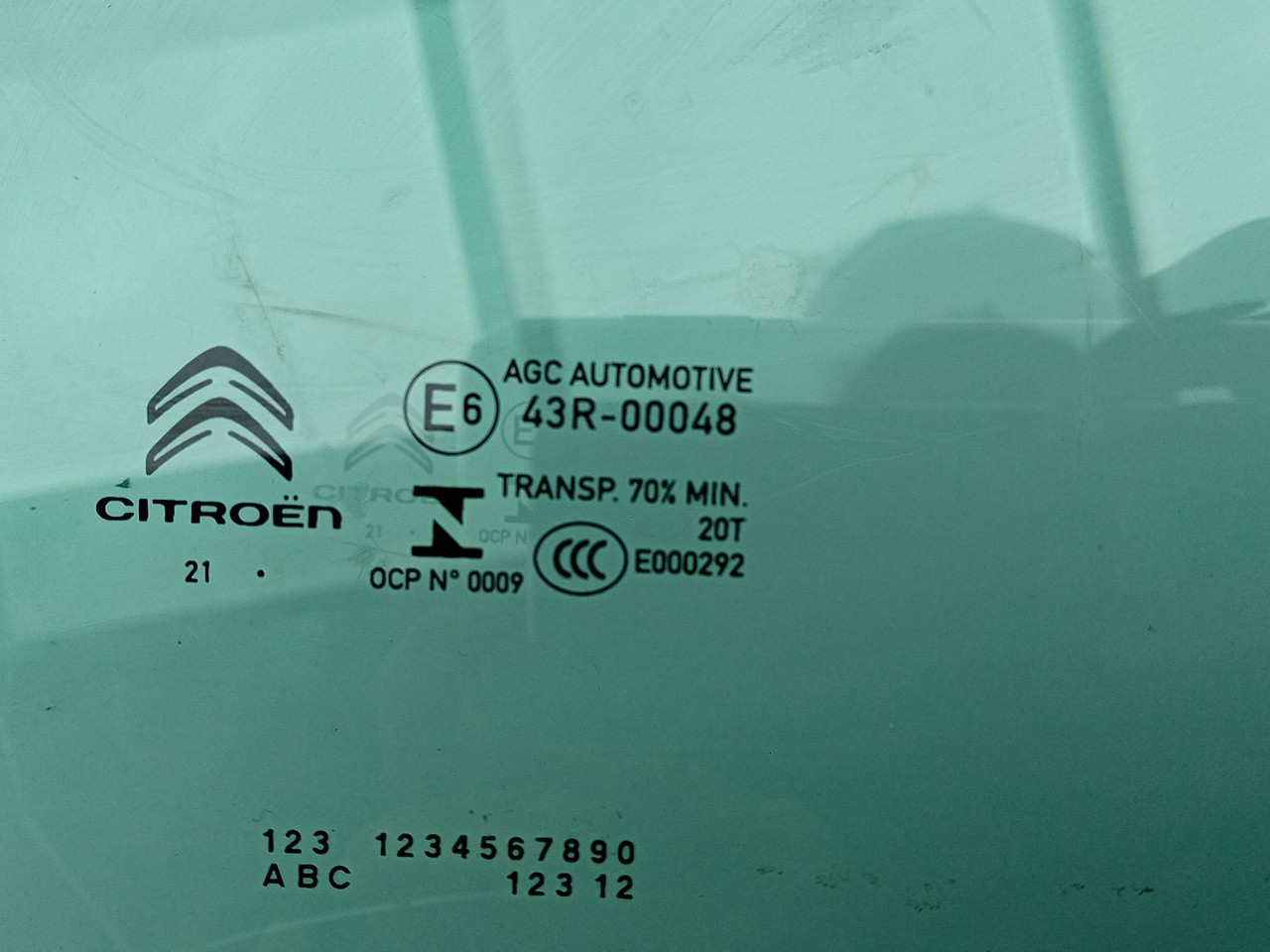 Vidro porta frente direita CITROËN C3 III (SX) Imagem-2