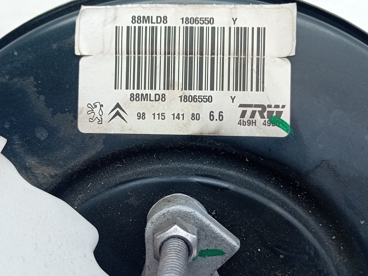 Brake Servo CITROËN C3 III (SX) Imagem-3