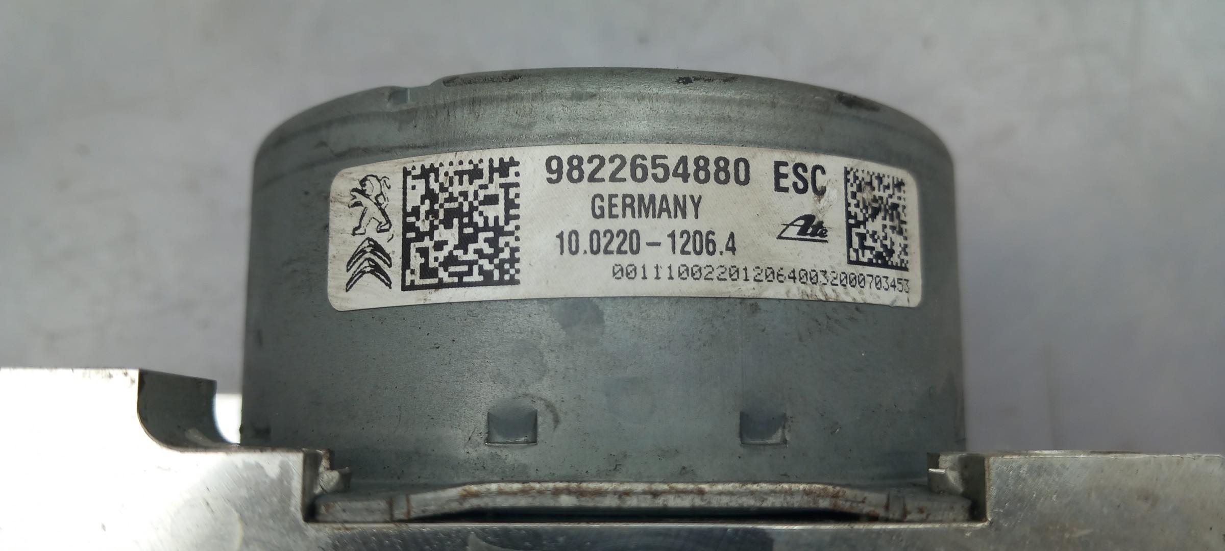 ABS control unit / ECU ABS PEUGEOT 208 Imagem-3