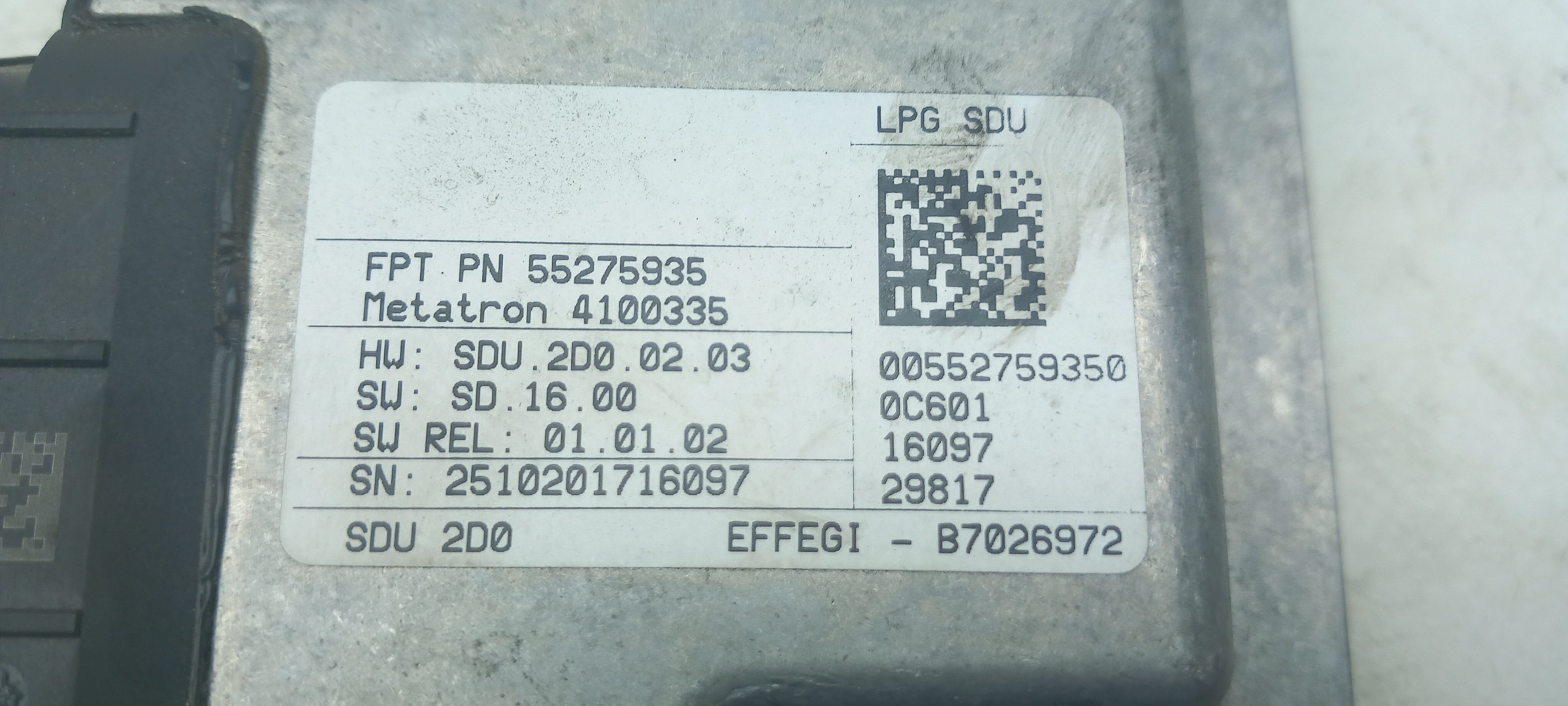 Centralina motor / ECU FIAT Tipo Sedan (356_) Imagem-4