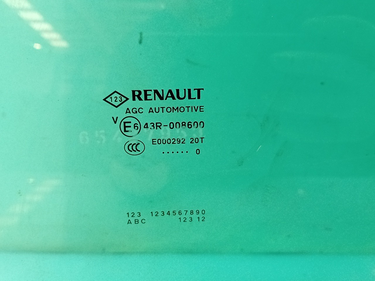 Vidrio puerta Trasero Izquierdo RENAULT Scénic IV (J9_) Imagem-1