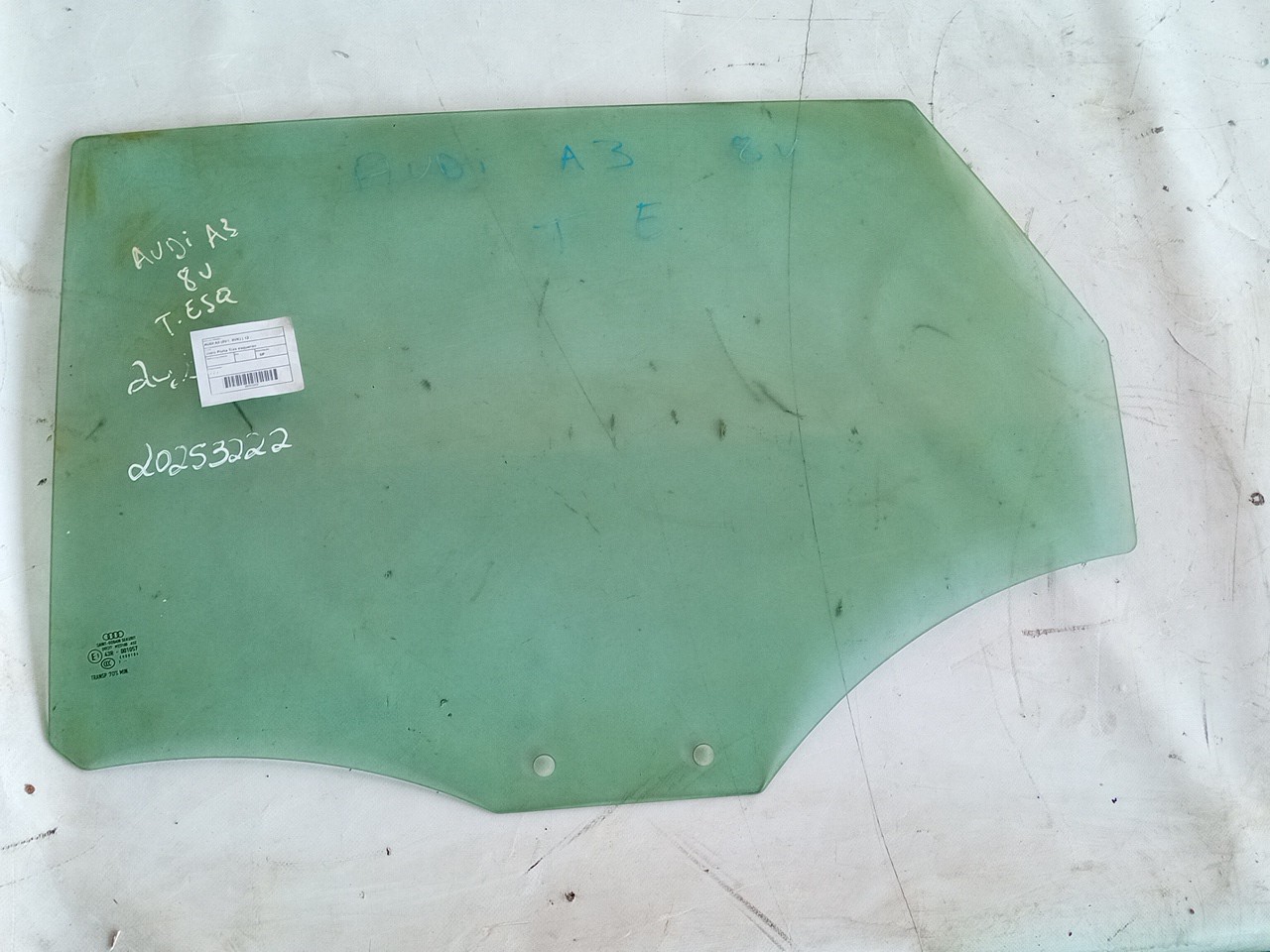 Left rear door glass