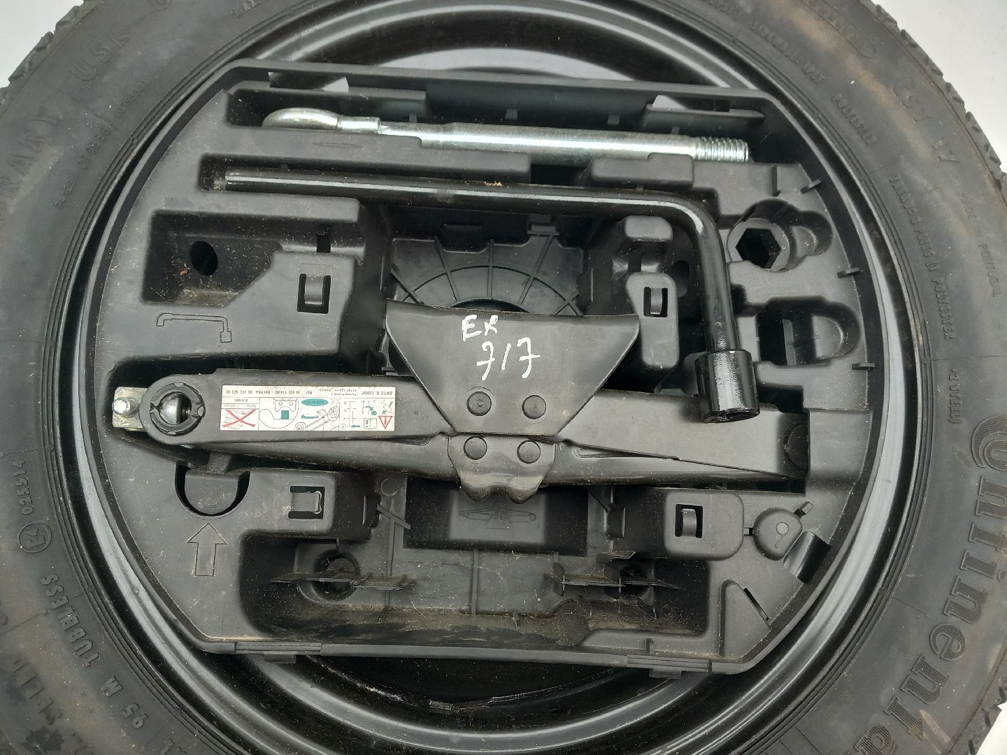 Kit de roda suplente OPEL Corsa F Imagem-1