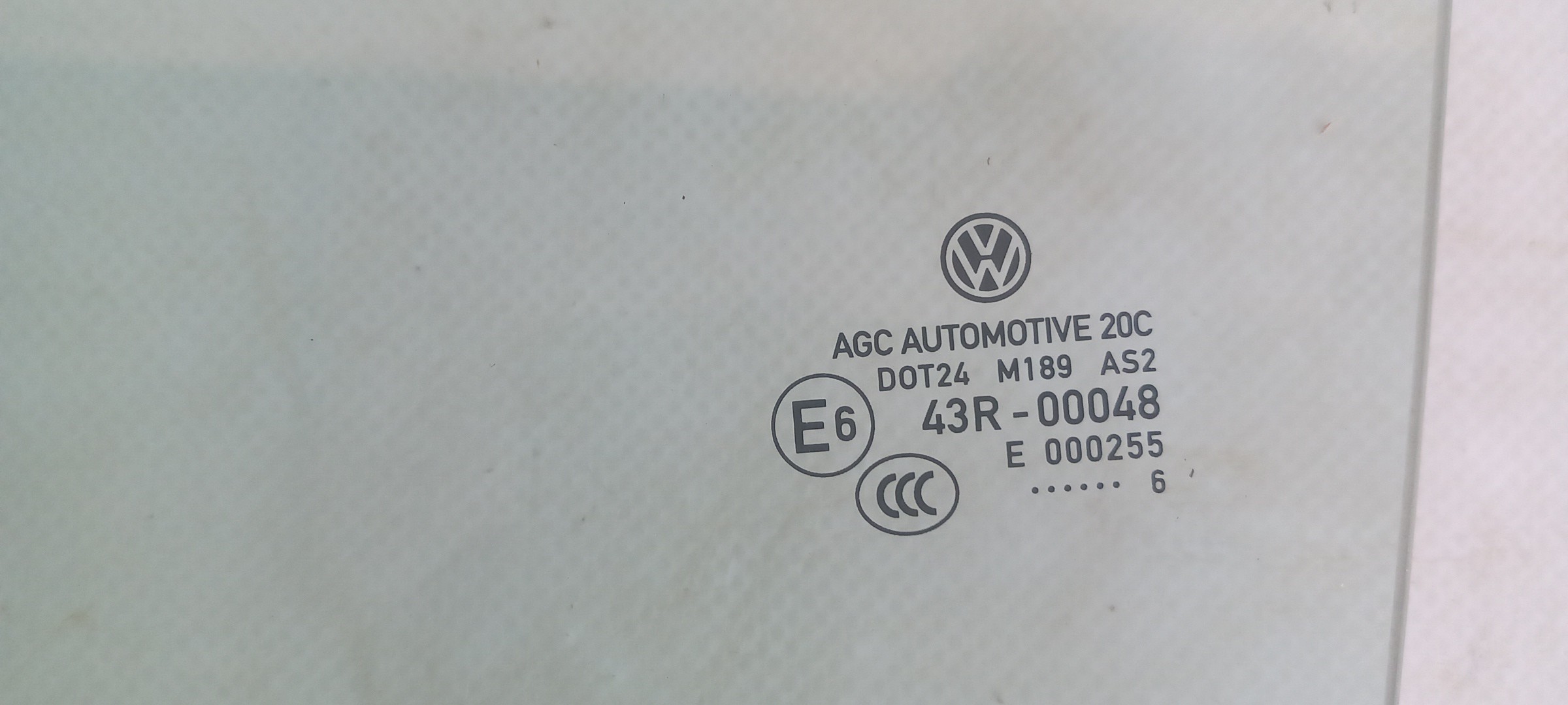 Left rear door glass VOLKSWAGEN Golf VII Variant (BA5, BV5) Imagem-1