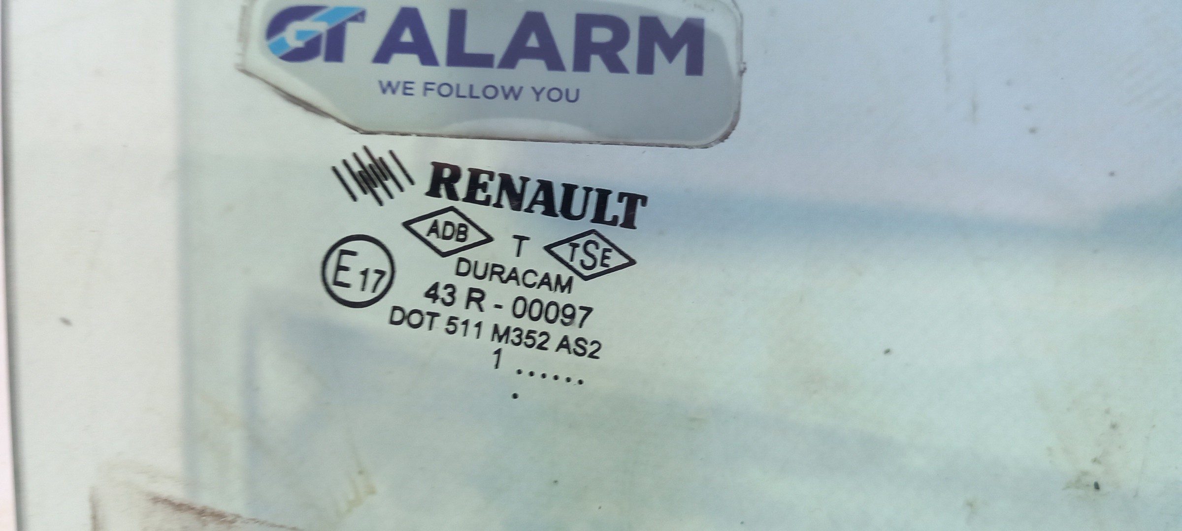 Vitre porte avant Droite RENAULT Clio III (BR0/1, CR0/1) Imagem-1