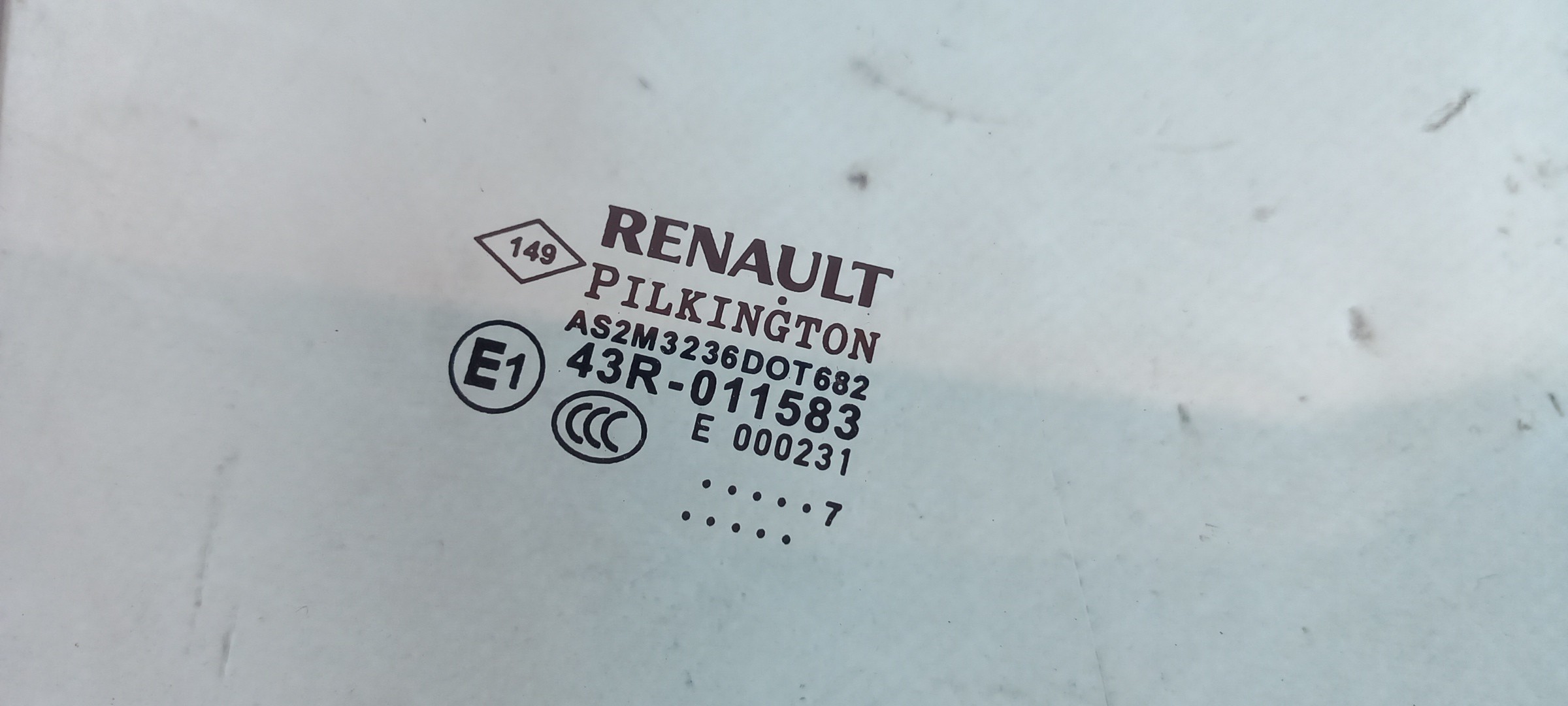 Vitre porte avant Droite RENAULT Captur (J5_) Imagem-1
