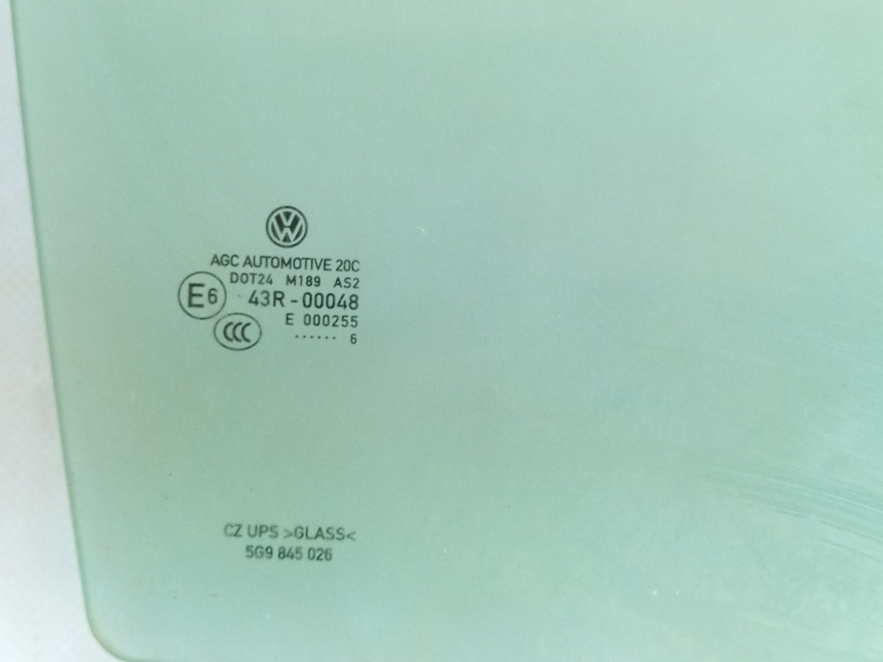 Right rear door glass VOLKSWAGEN Golf VII Variant (BA5, BV5) Imagem-2