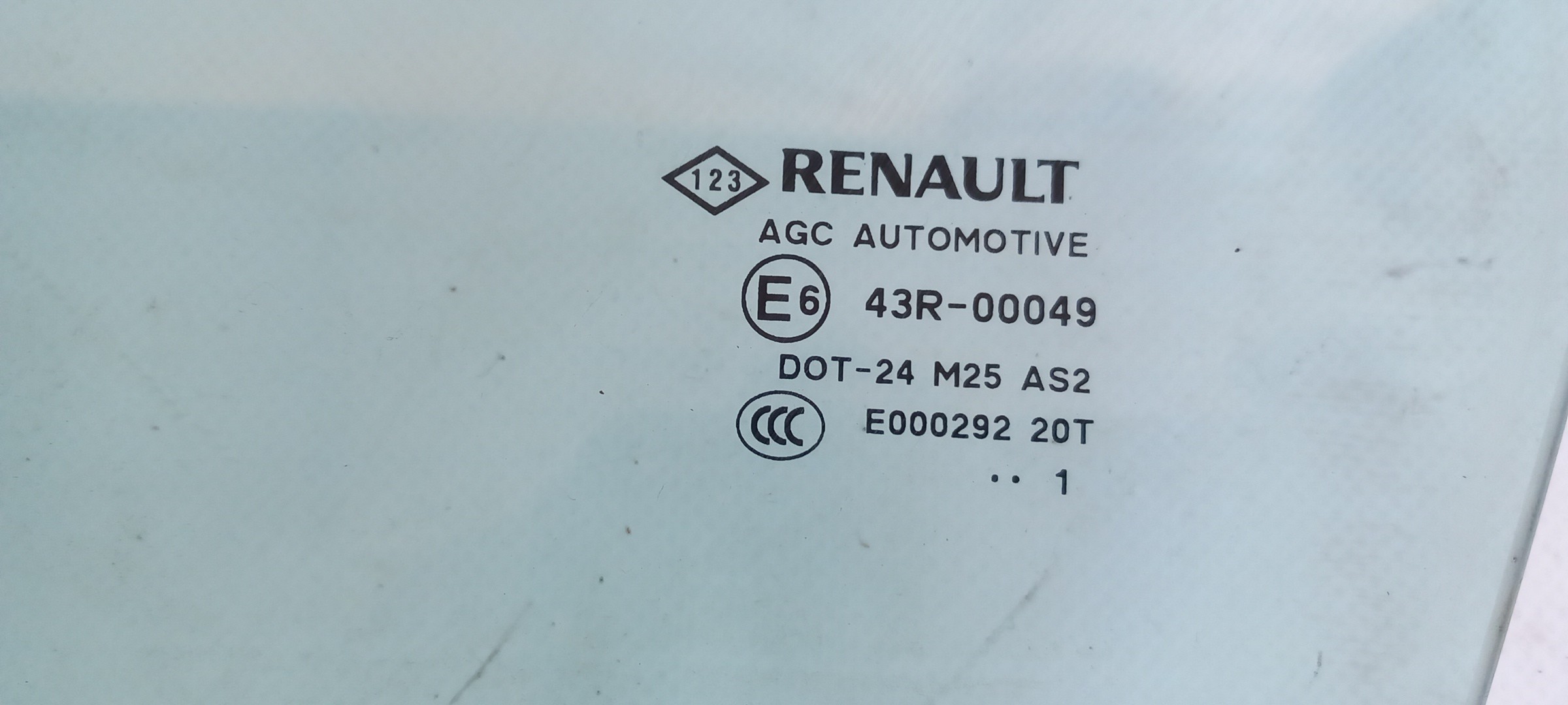 Vitre porte avant gauche RENAULT Laguna III (BT0/1) Imagem-1