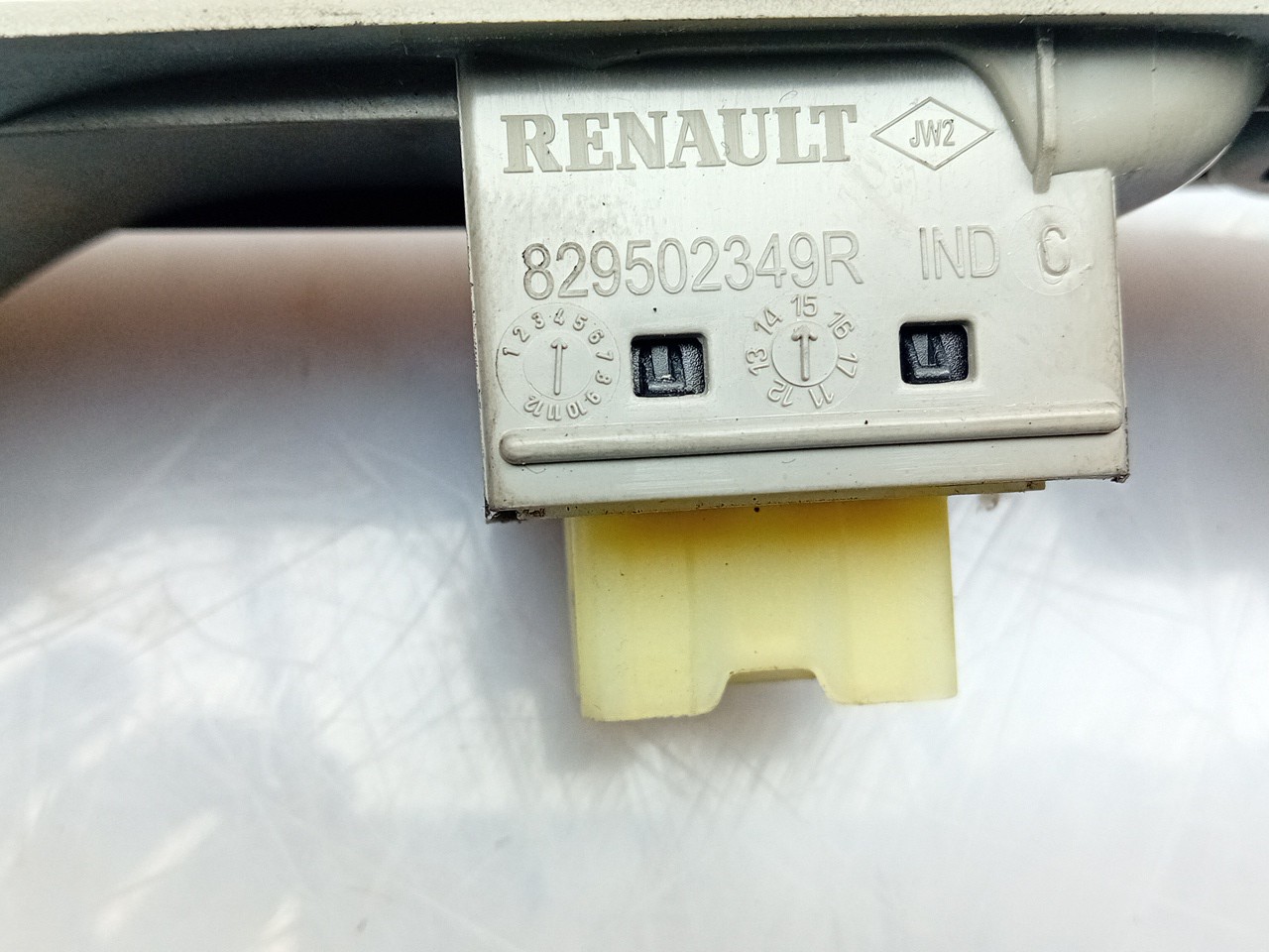 Left Front window control RENAULT Zoe (BFM_) Imagem-3