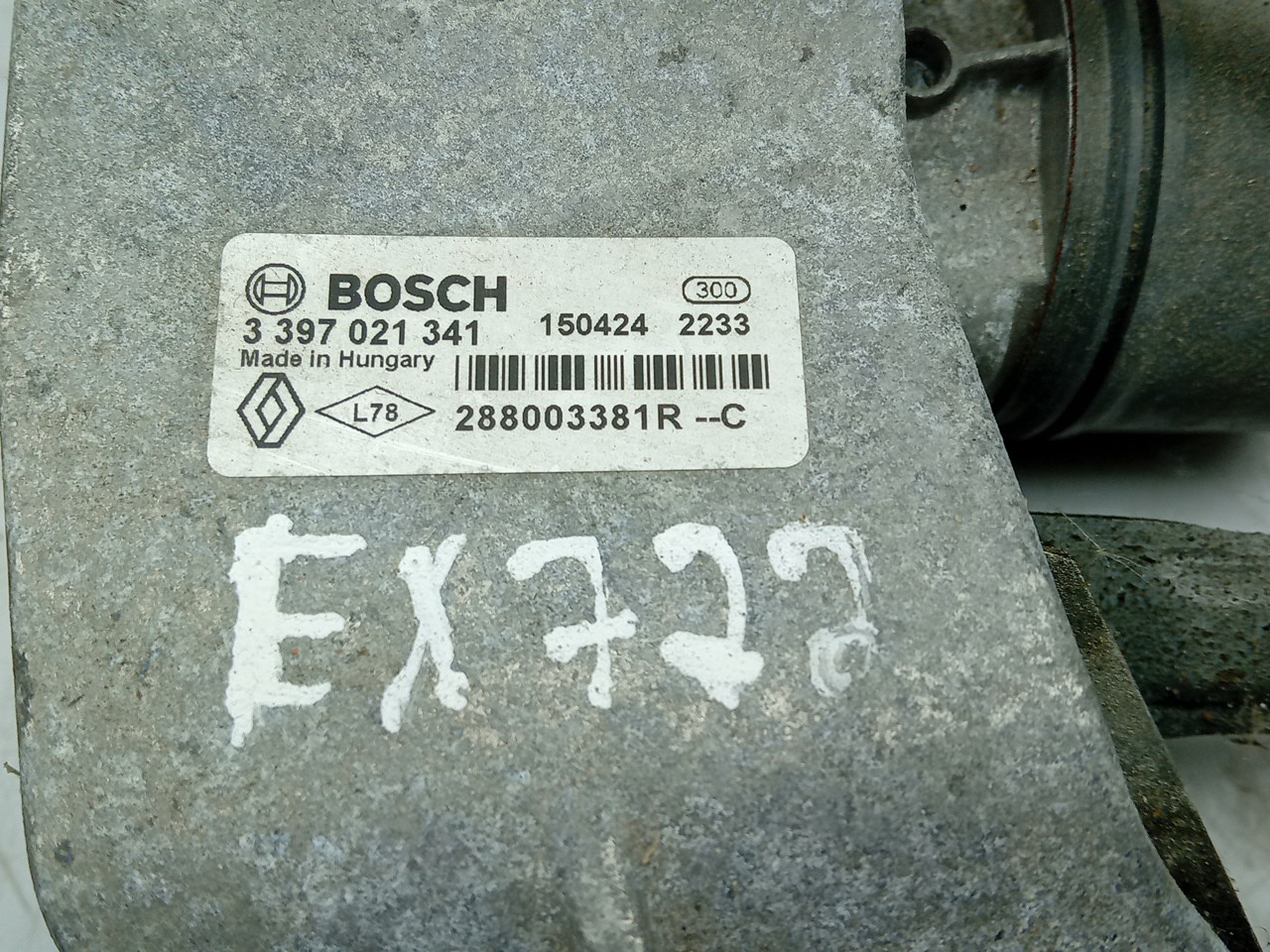 Front Wiper Motor RENAULT Zoe (BFM_) Imagem-3
