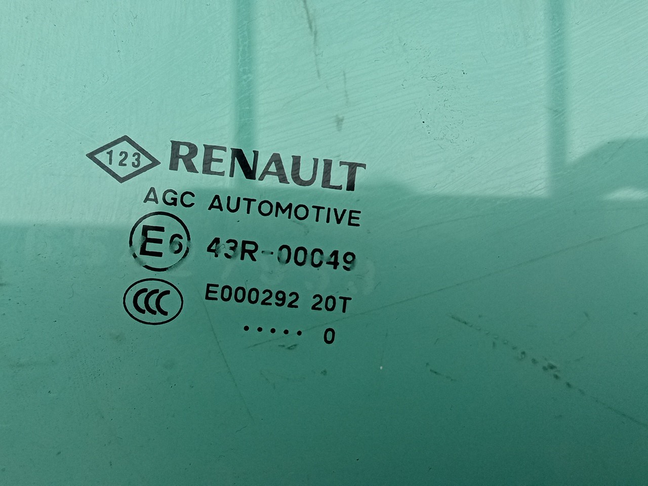 Right front door glass RENAULT Scénic IV (J9_) Imagem-1