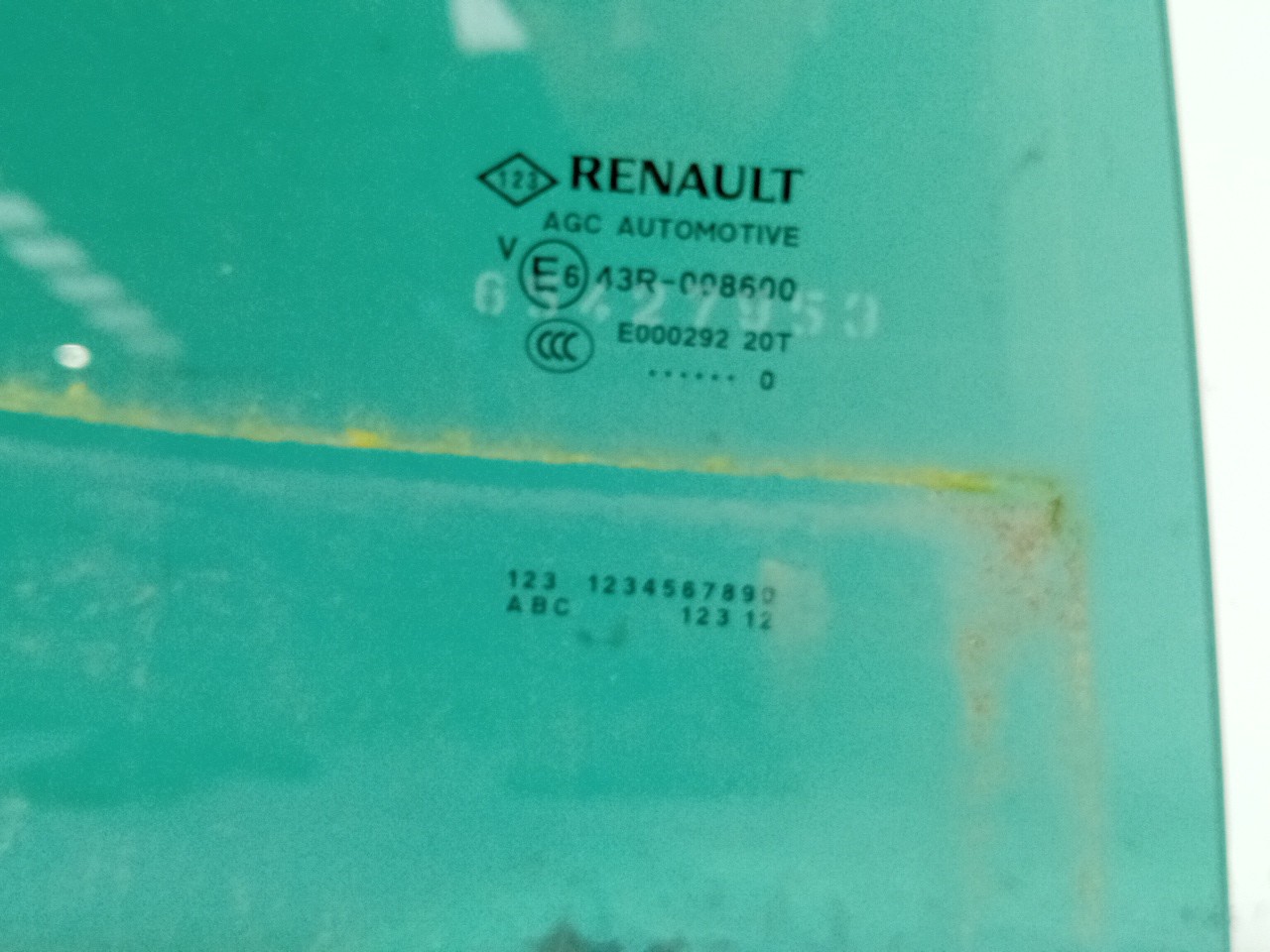 Vitre porte arrière Droite RENAULT Scénic IV (J9_) Imagem-1