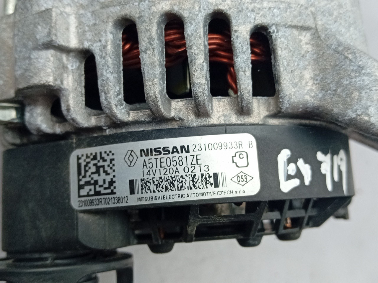 Alternador RENAULT Scénic IV (J9_) Imagem-3