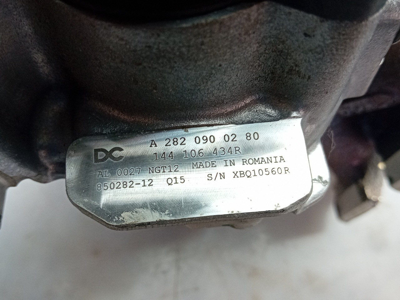 Turbo / compressor RENAULT Scénic IV (J9_) Imagem-3
