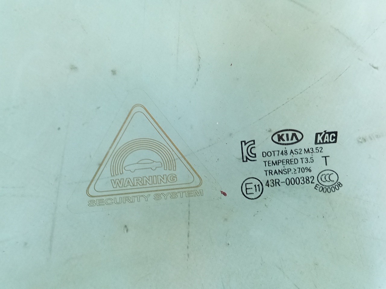 Vitre porte avant gauche KIA Rio III (UB) Imagem-1