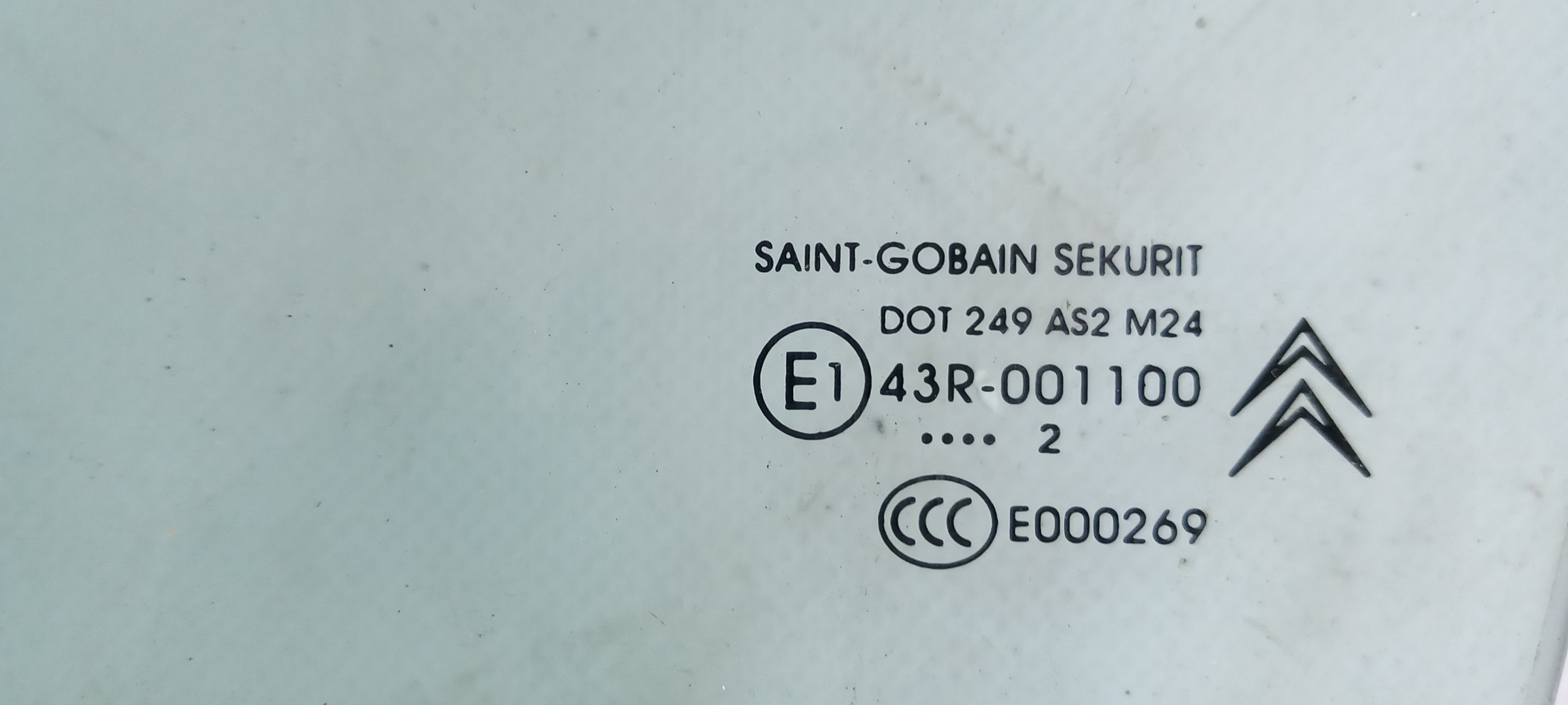 Left front door glass CITROËN C4 Picasso I (UD_) Imagem-1