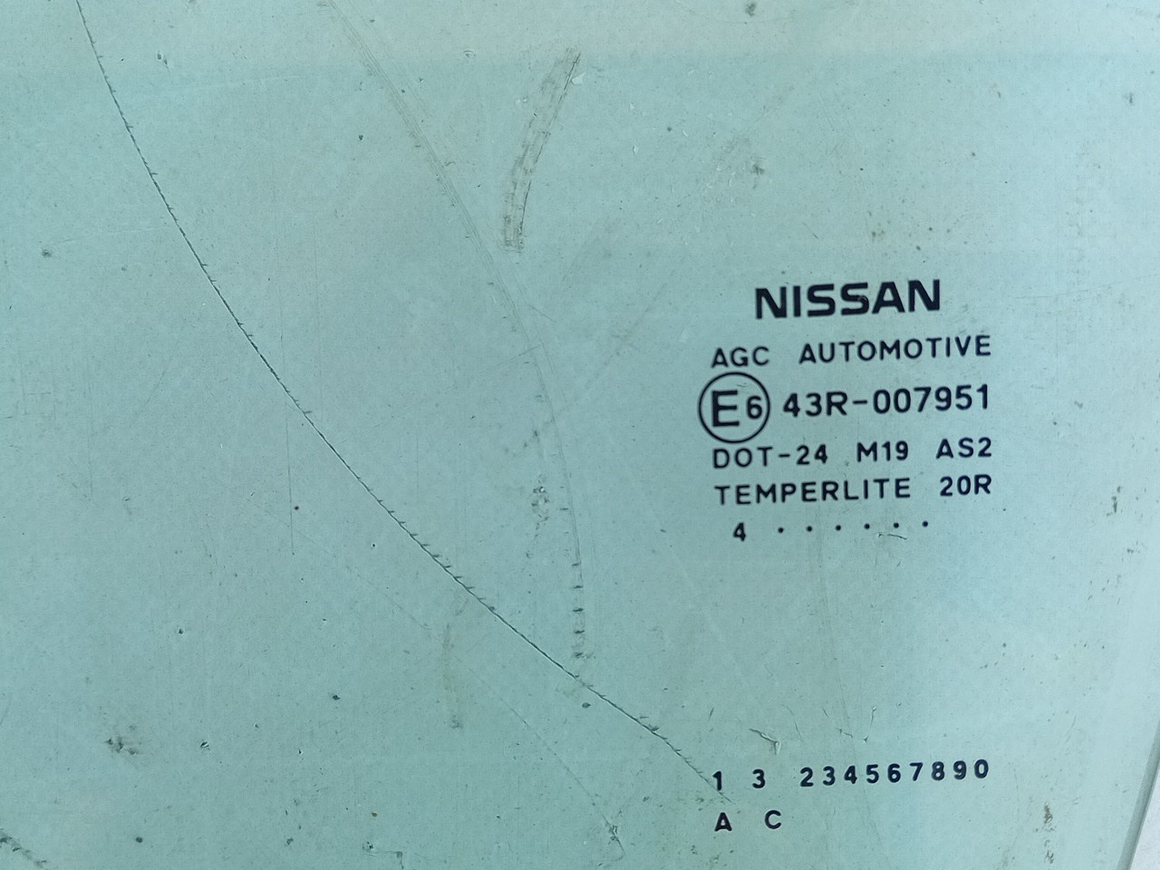Left front door glass NISSAN Juke (F15) Imagem-3