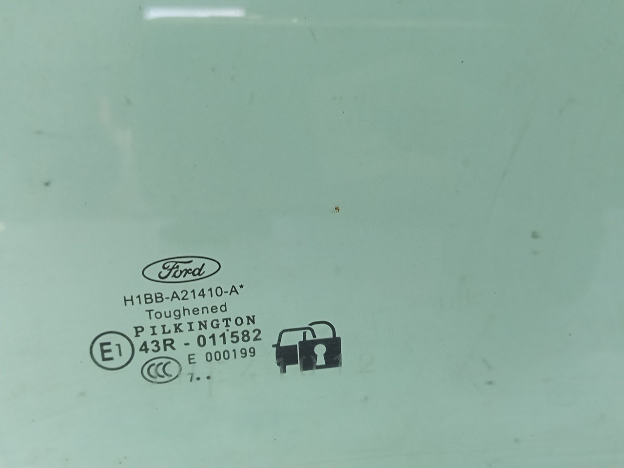 Right front door glass FORD Fiesta VII (HJ, HF) Imagem-1