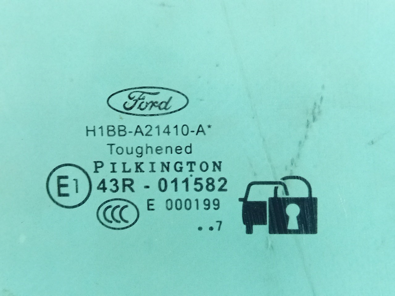 Vidro porta frente direita FORD Fiesta VII (HJ, HF) Imagem-1