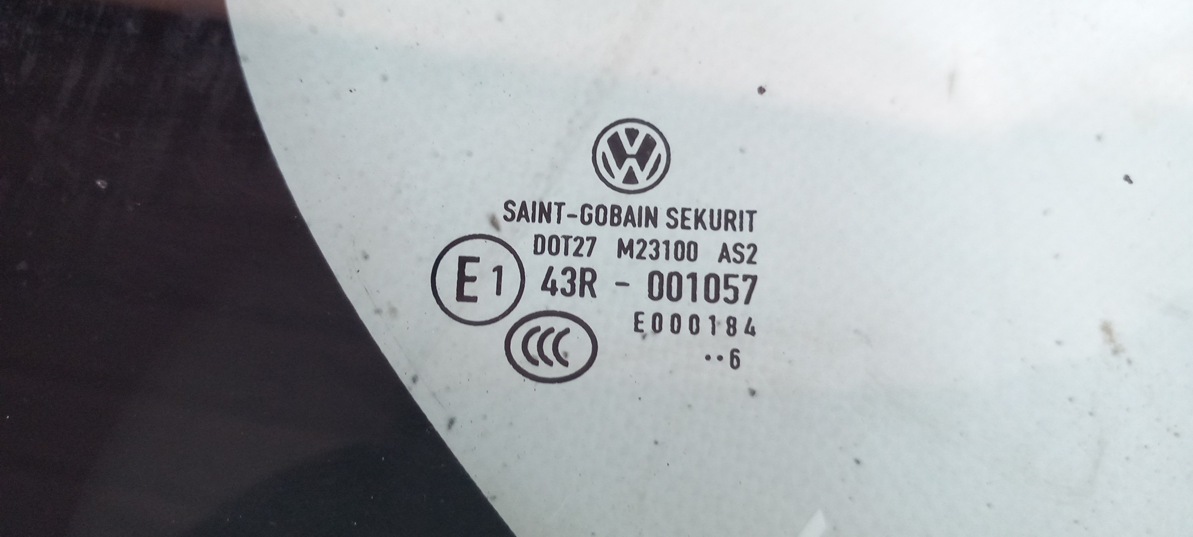 Vidrio triangular puerta Trasero Derecho VOLKSWAGEN Golf VII (5G1, BQ1, BE1, BE2) Imagem-2