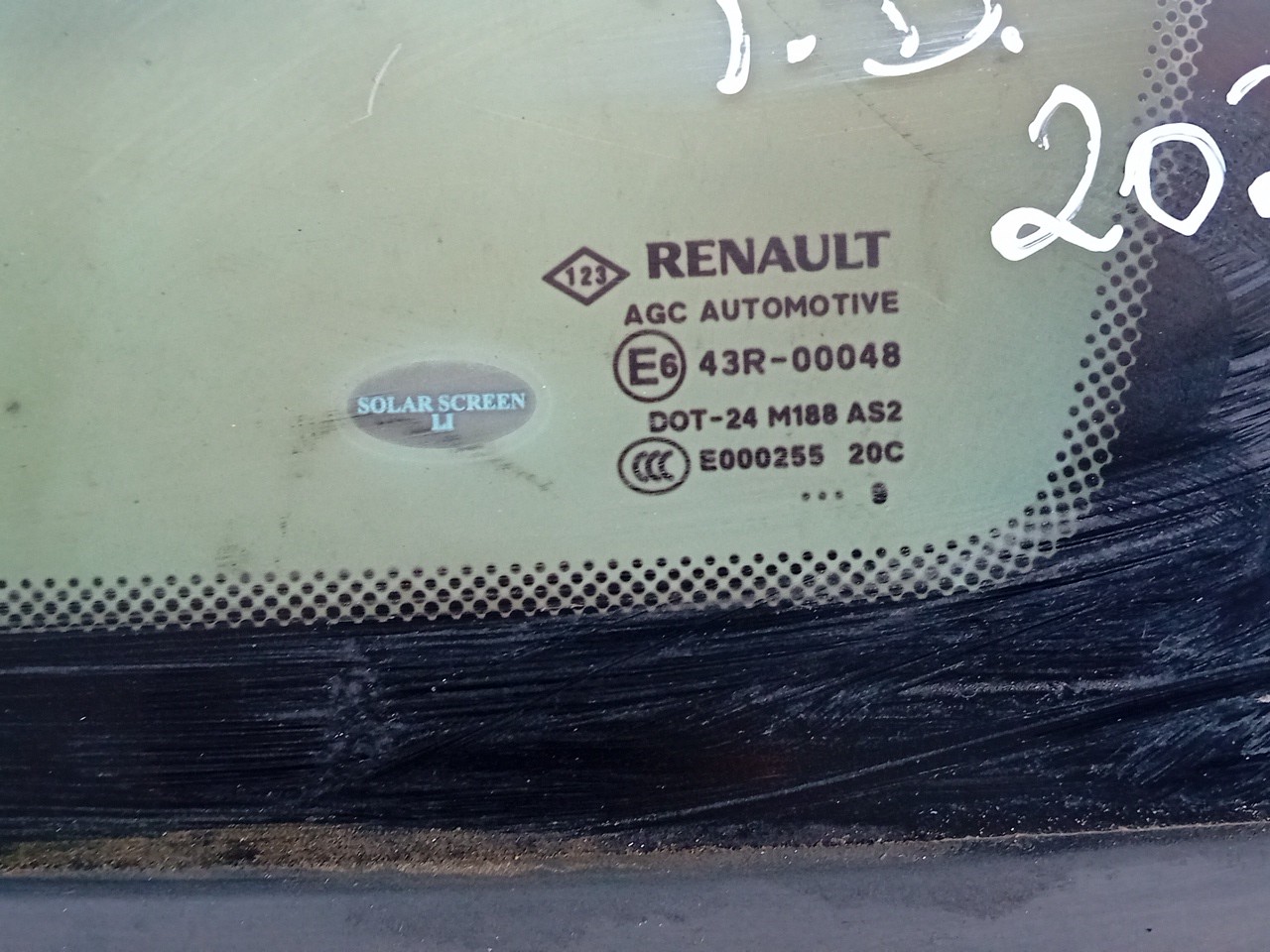 Vitre de custode arrière Droite RENAULT Megane III Grandtour (KZ0/1) Imagem-2