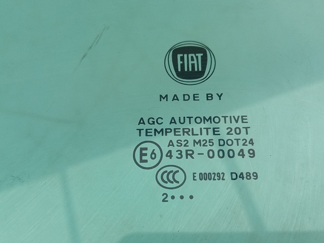 Vitre porte avant gauche FIAT 500L (351_, 352_) Imagem-1