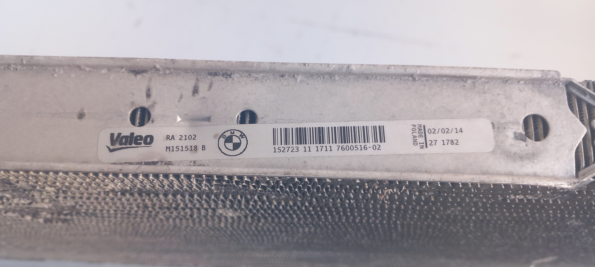 Radiador de agua BMW 1 (F20) Imagem-2