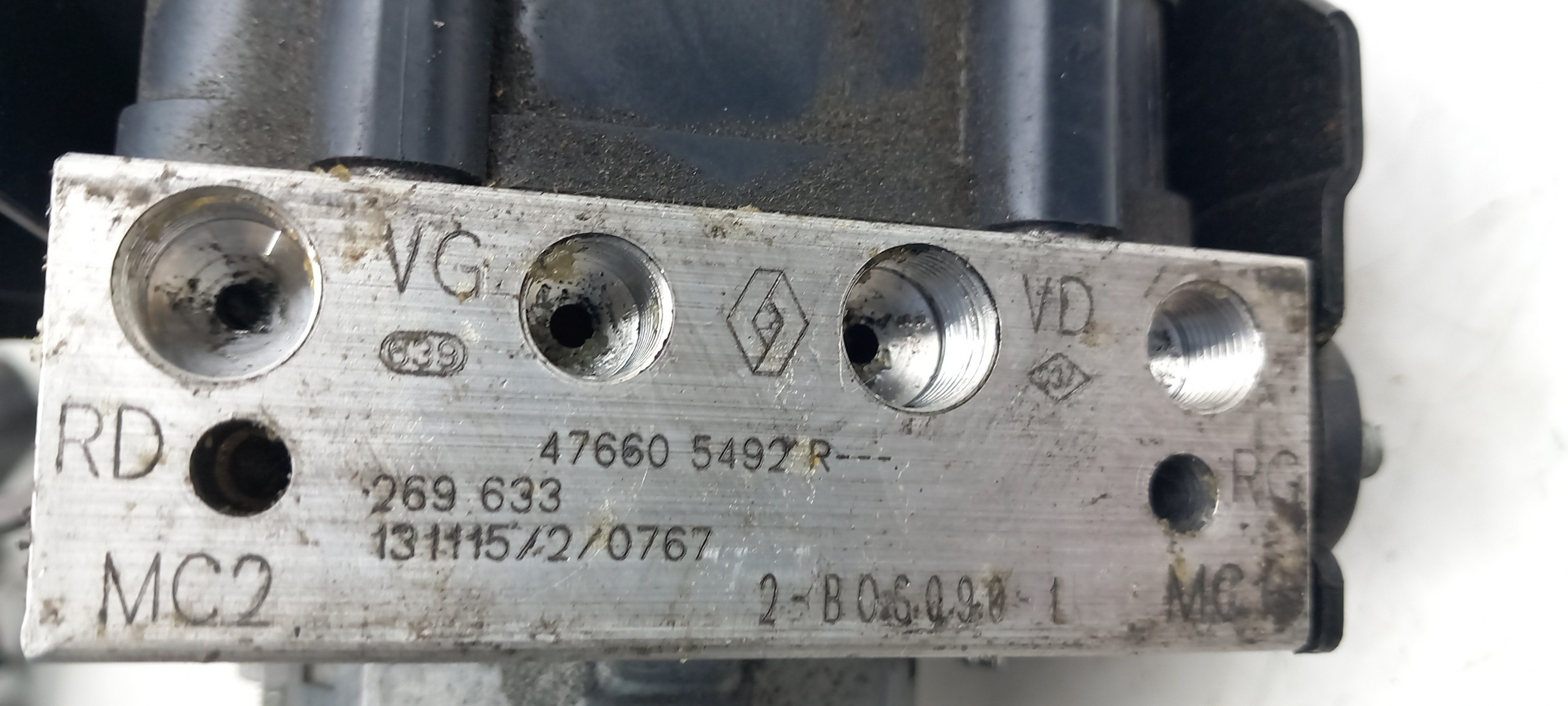 ABS control unit / ECU ABS RENAULT Clio IV (BH_) Imagem-2