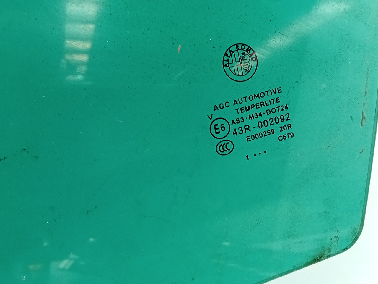 Vidro porta trás esquerdo ALFA ROMEO Giulietta (940_) Imagem-1