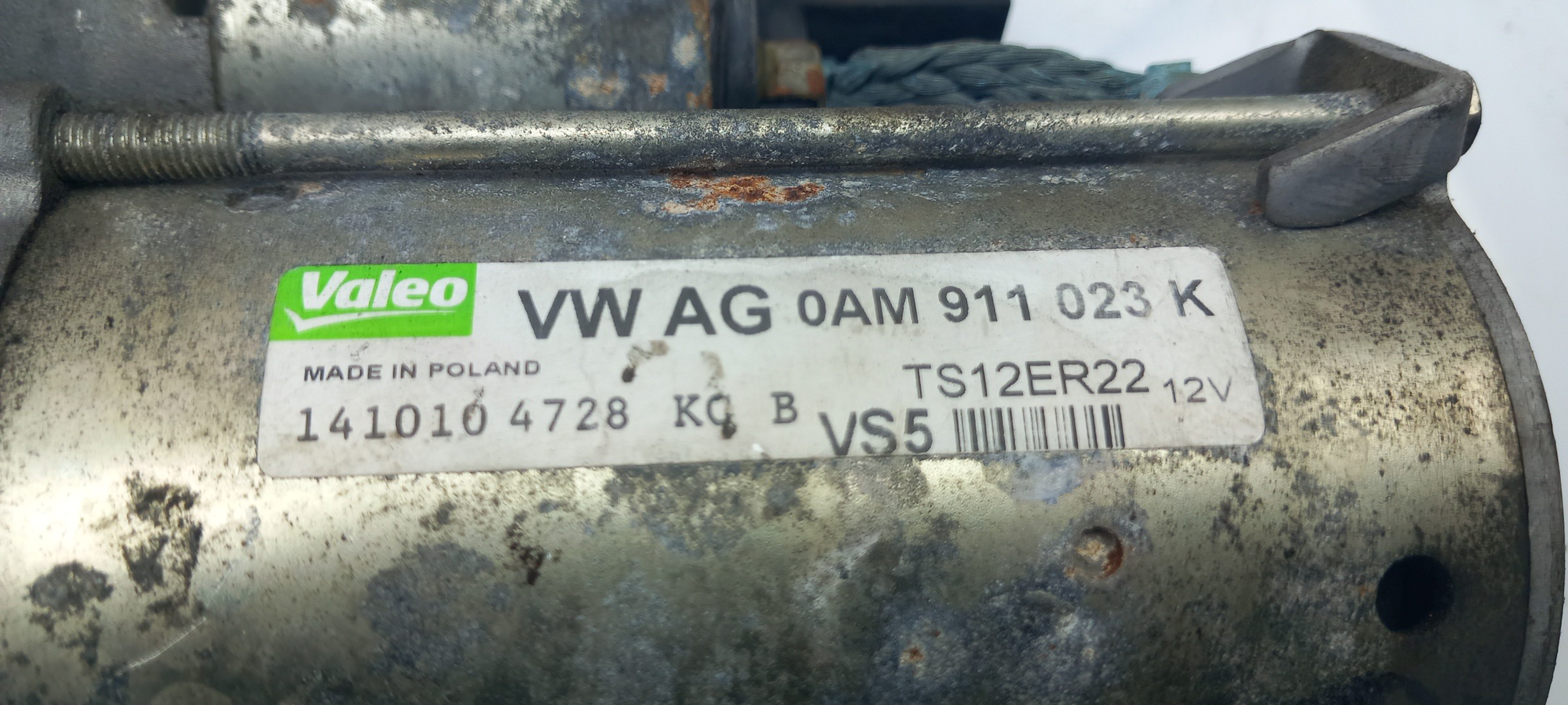 Starter Motor VOLKSWAGEN Polo (6R, 6C) Imagem-3