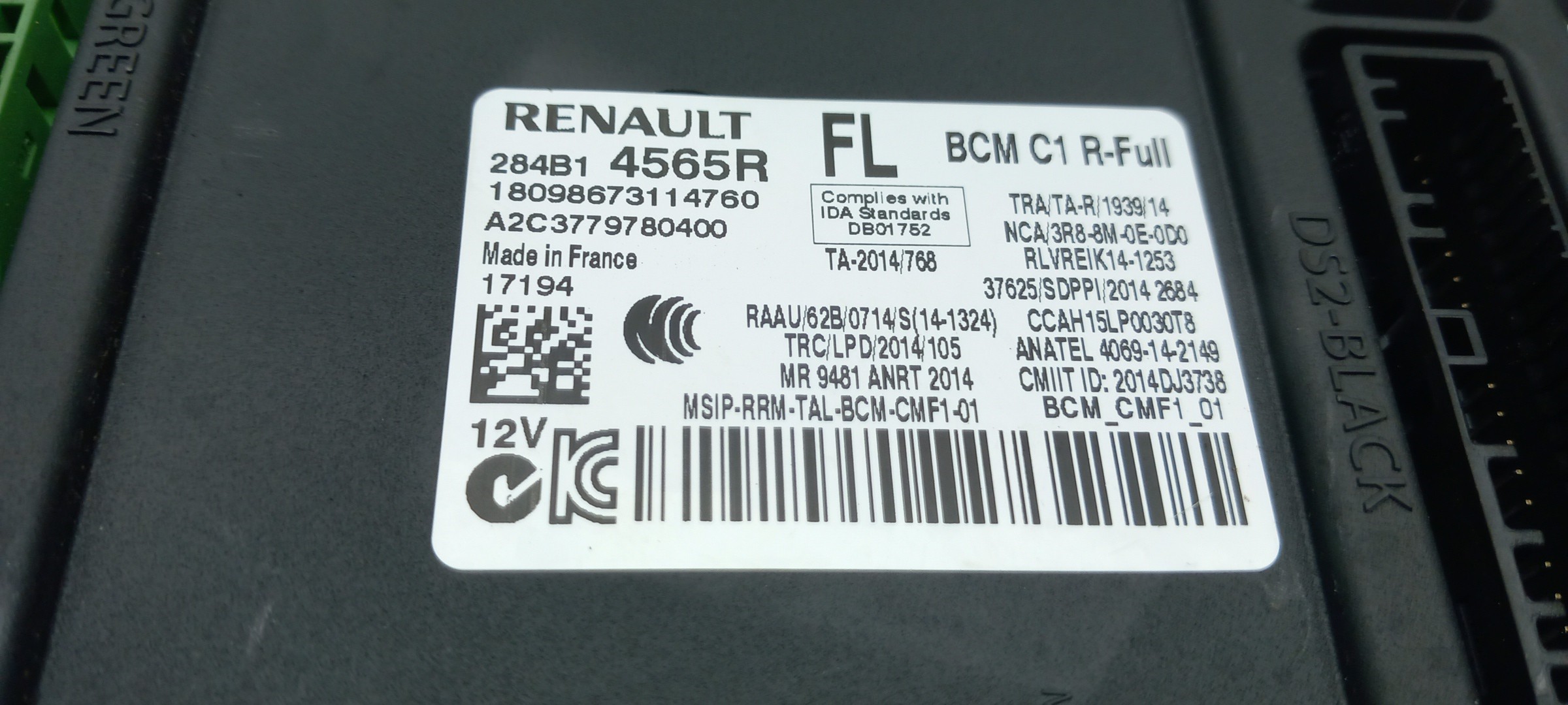 Generic Unit Module RENAULT Grand Scénic IV (R9_) Imagem-4