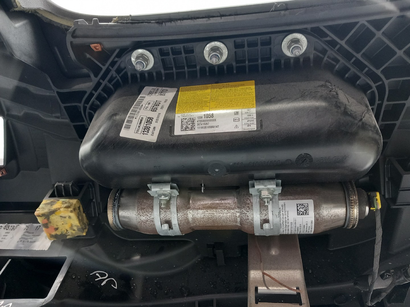 Kit de airbags OPEL Zafira Tourer (P12) Imagem-2
