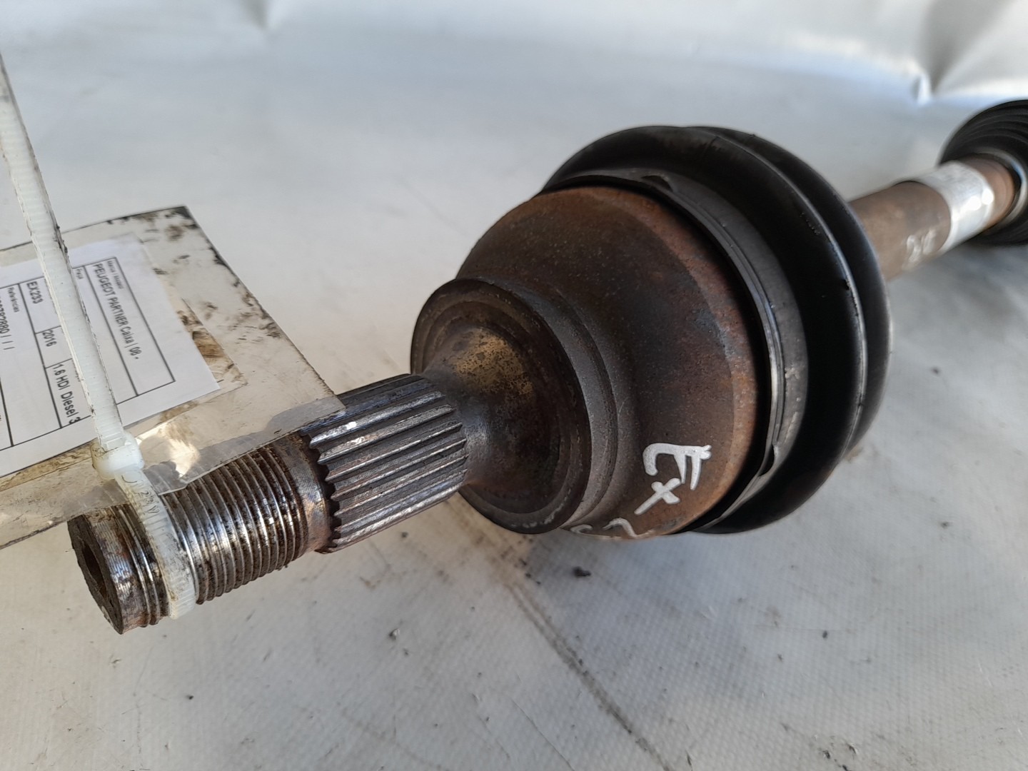 Right front driveshaft PEUGEOT Partner II Imagem-1