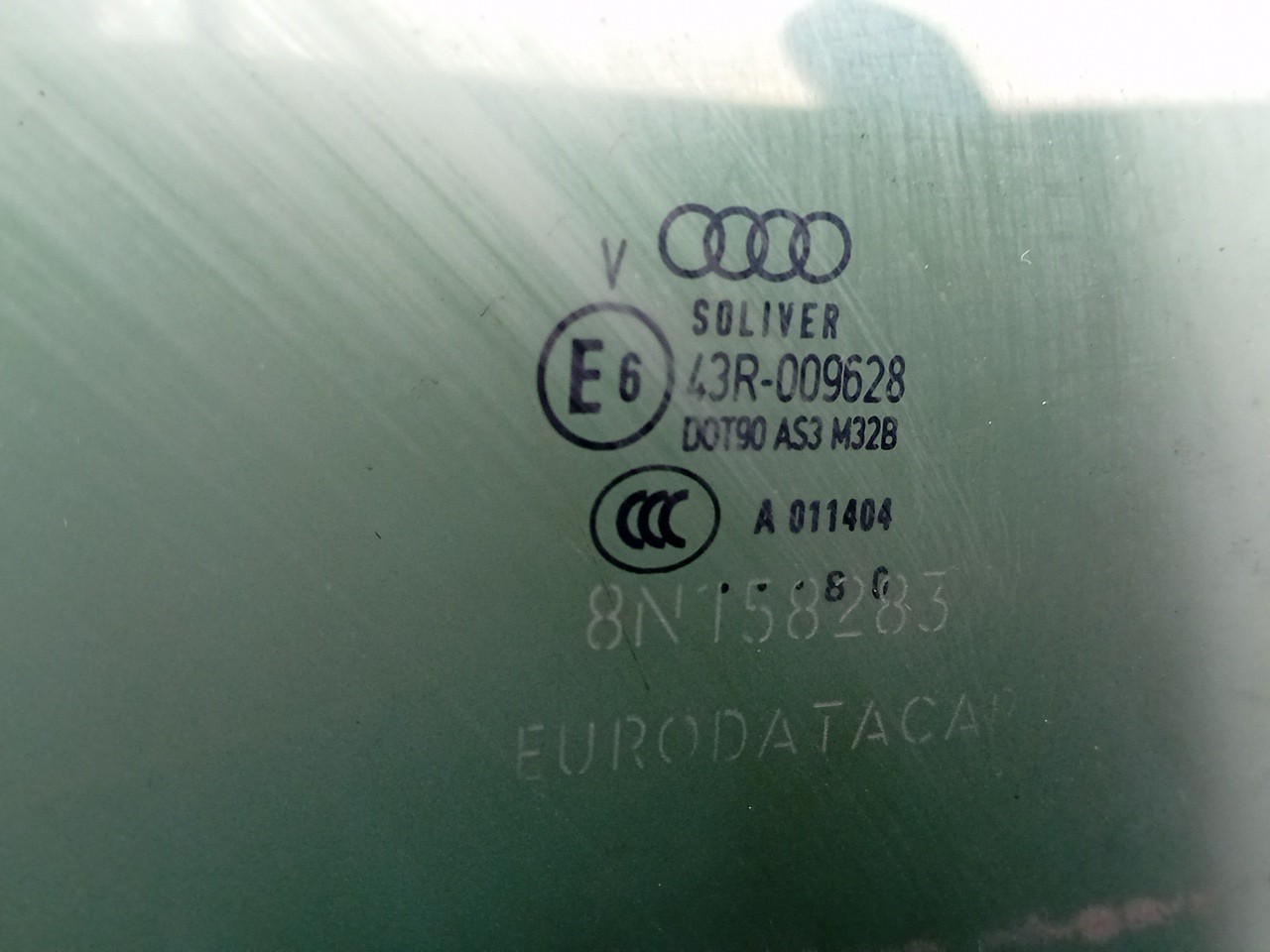 Vitre porte arrière Droite AUDI A6 Allroad (4FH, C6) Imagem-1