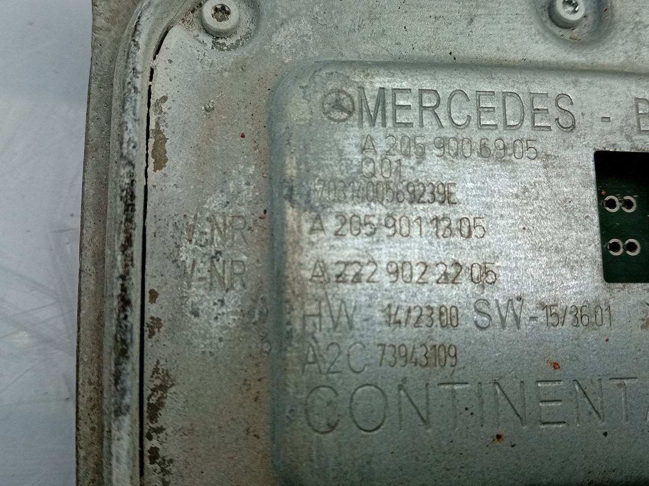 Centralina de luzes MERCEDES-BENZ Classe C (W205) Imagem-3