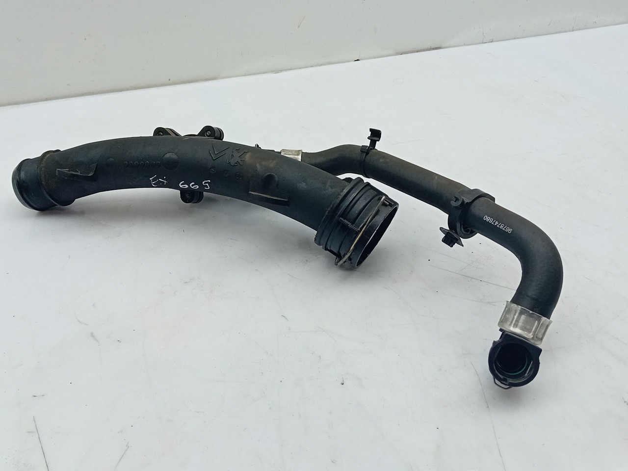 Intercooler pipe PEUGEOT 2008 I (CU_) Imagem-0