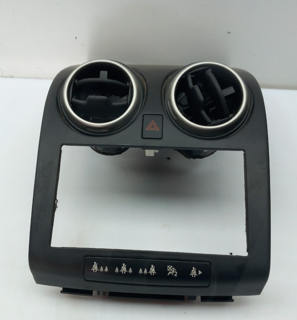 Moldura da consola central / rádio / aro NISSAN Qashqai/Qashqai+2 I (J10, JJ10) Imagem-2
