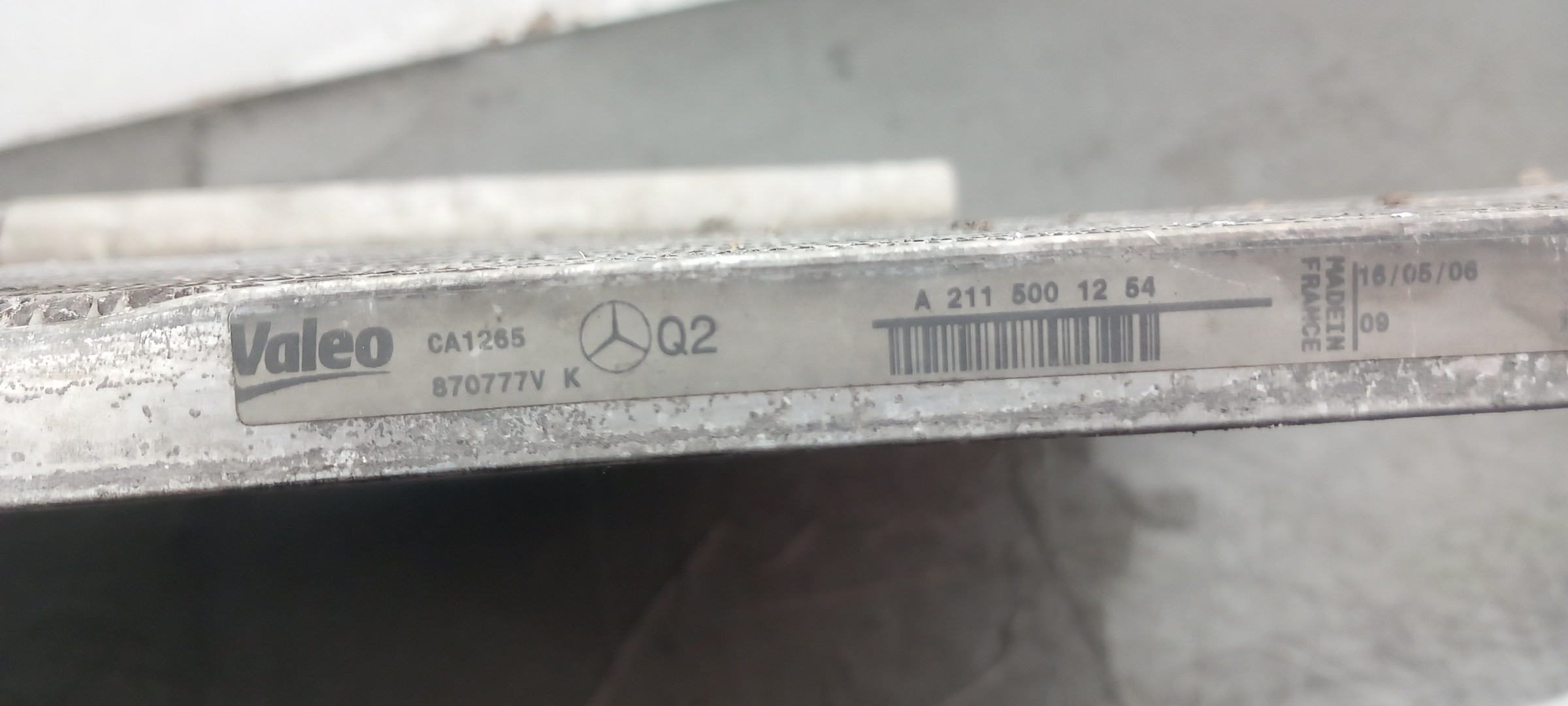 AC radiator MERCEDES-BENZ CLS (C219) Imagem-3